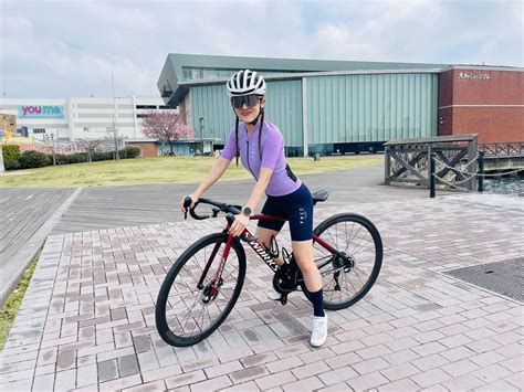 Mayumiまーちゃん On Twitter 今日は呉くれで撮影の仕事でした😆 昼間は暑いくらい💦だったよー🚴‍♀️ ロード