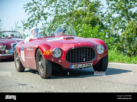 Mille Miglia 2023 FERRARI 250 MM SPIDER VIGNALE 1953 Near The Grana