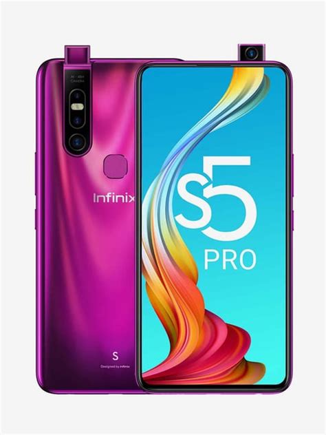 Buy Infinix S5 Pro 64 Gb Violet 4 Gb Ram Dual Sim 4g Online At Best