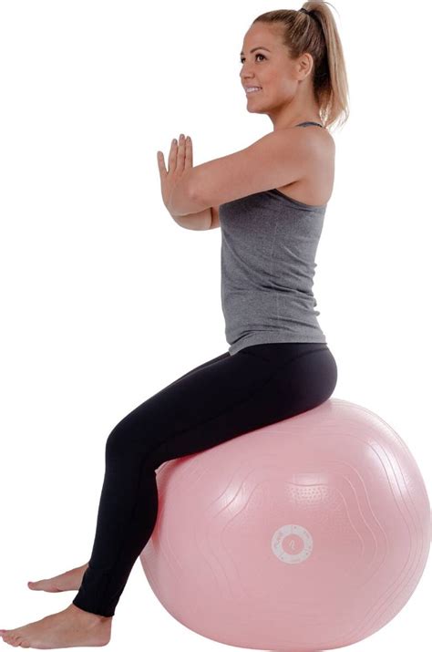 Yoga Ball Antiburst Pink Kost Kosttilskudd As