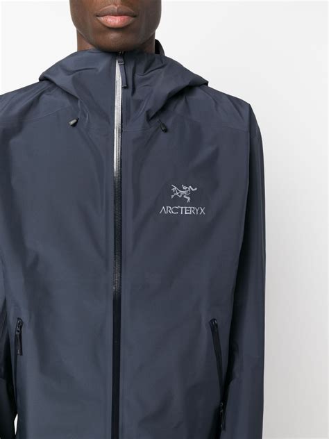 Arc teryx Beta LT GORE TEX フーデッド ジャケット ブルー FARFETCH JP