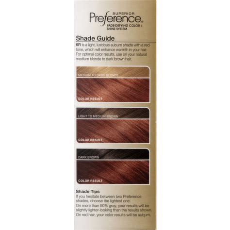 Loreal Light Auburn Brown Hair Color