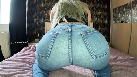 Blonde Woman Blasting Farts In Jeans ThisVid