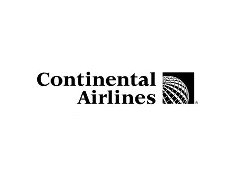 Continental Airlines Logo PNG Transparent Logo - Freepngdesign.com