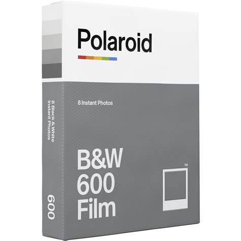 Polaroid Black And White 600 Instant Film 8 Exposures 006003 Bandh