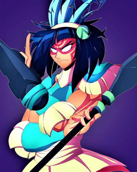 Queen Nai fanart for a friend : r/Brawlhalla