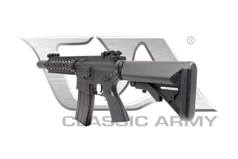 Classic Army Full Metal M4 Vehicle Crewman Weapon Aeg Airsoft Rifle