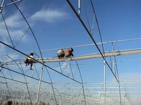 Square GI Pipe Greenhouses For Farming At Rs 850 Square Meter In