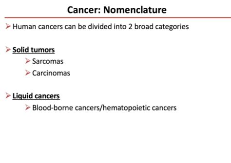 Oncology Nursing Flashcards Quizlet