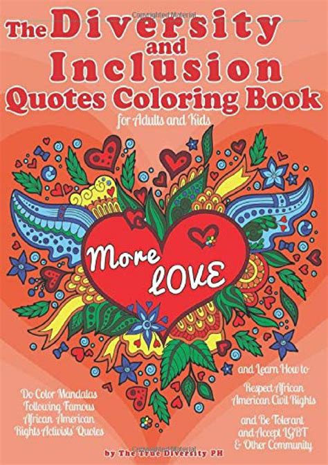 PDF: The Diversity and Inclusion Quotes Coloring Book for Adults and ...