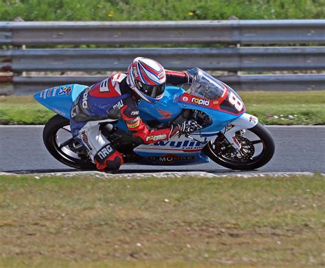 Moto 3 | Ross Moore on his way to victory on the immaculatel… | Flickr