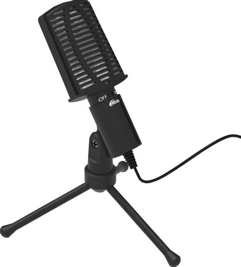 Микрофон Ritmix RDM-125, черный [15120025] – купить в Ситилинк | 1119204