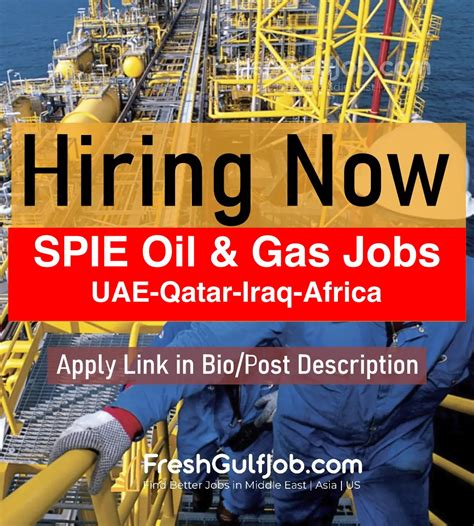 SPIE Oil And Gas Jobs UAE Qatar Kuwait Iraq 2024