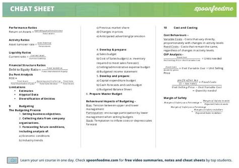 Adjusting Journal Entries Cheat Sheet