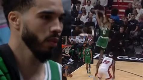 Jayson Tatum Got Depressed After Gettin Benched Then Shot Lights Out