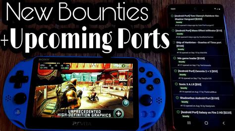 New Ps Vita Bounties Upcoming Android Ports Heads Up YouTube