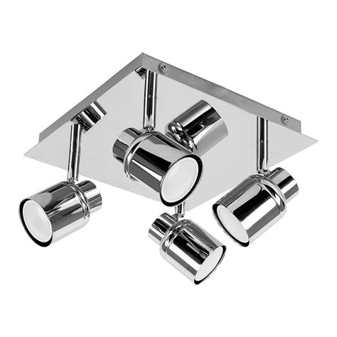 Ip44 3 Bar Chrome Spotlight Bathroom Adjustable Spotlights