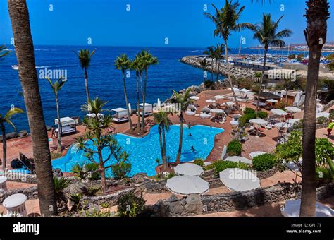 Hotel Jardin Tropical, Costa Adeje Tenerife Stock Photo - Alamy