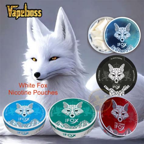 White Fox Nicotine Pouches Dubai UAE Vape Boss UAE