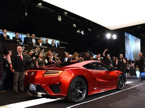 Subastada La Primera Unidad Del Honda NSX 2016 Por 1 2 Millones