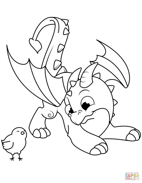 Dragon City Coloring Pages At Free Printable Colorings Pages To Print And Color