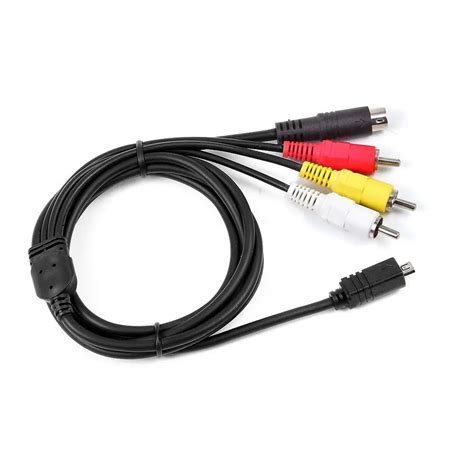 Av A V Audio Video Tv Cable Cord Lead For Sony Handycam Dcr Dvd405 E