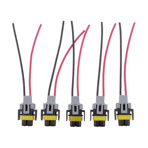 5x H11 Connecteur Harnais Socket Câblage Phare Feu de Voiture