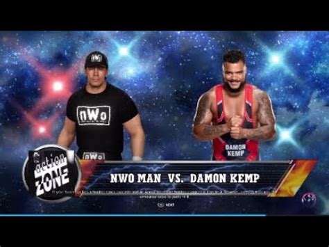 Wwe Action Zone Nwo Man Vs Damon Kemp Wwe K Youtube