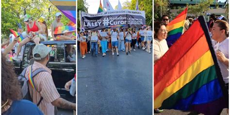 Marcha Del Orgullo Con Colores De La Diversidad Sexual En Mérida Lectormx