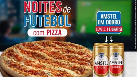 Dominos lança combo em parceria Amstel GKPB Geek Publicitário