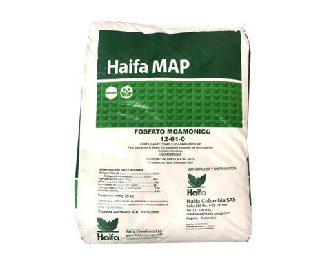 HAIFA MAP 12 61 0 X 25 KG FERTILIZANTE Entufinca