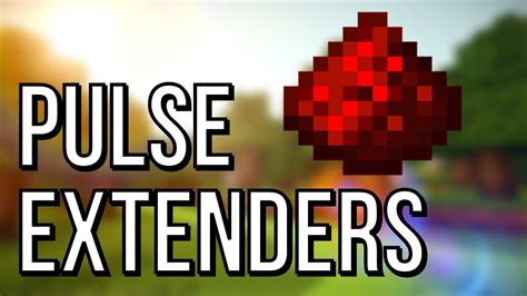 The Best Pulse Extenders In Minecraft Youtube