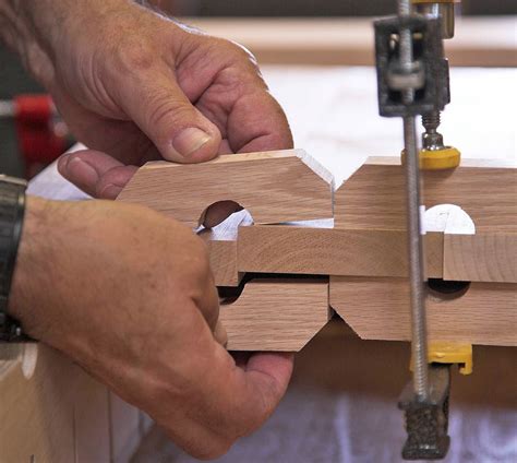 Clamp Blocks Force The Boards To Align Perfectly For Gluing Up Wide