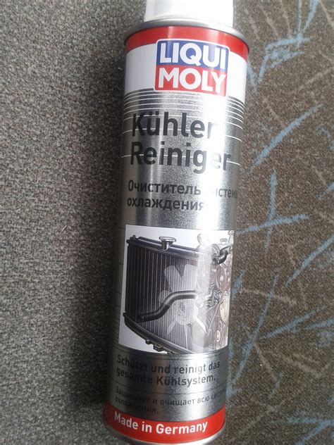 Обзор от покупателя на Очиститель системы охлаждения LIQUI MOLY Kuhler ...