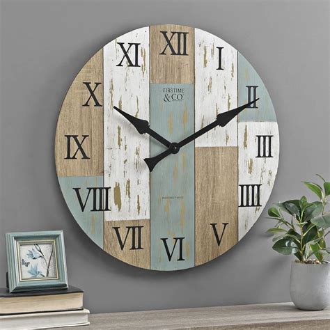 Firstime Co Timberworks Wall Clock Inches Model