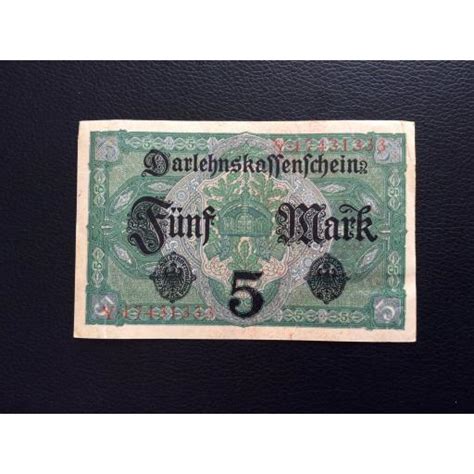 Mark Berl N Alemania Reichsbanknote