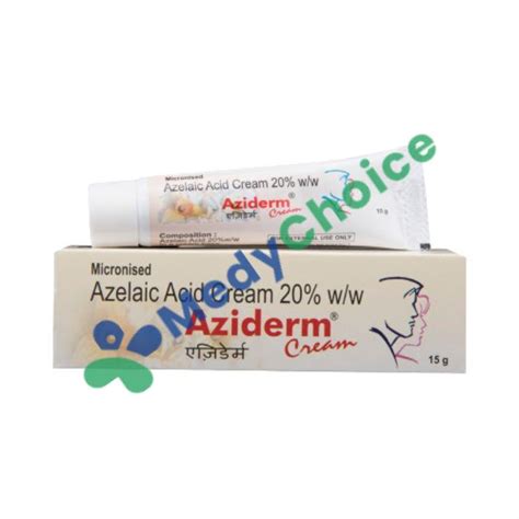 Aziderm 20 Cream Azelaic Acid Medy Choice