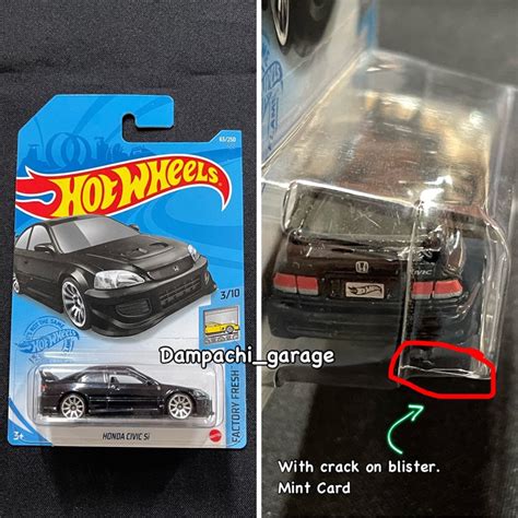 HOT WHEELS JDM HONDA CIVIC TYPE R EK S CIVIC CUSTOM Lazada PH