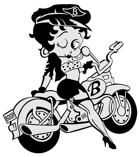 Black And White Betty Boop