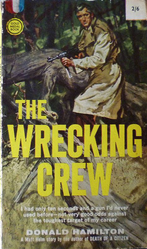 Existential Ennui The Spy Novels Of Donald Hamilton The Wrecking Crew Matt Helm 2 The