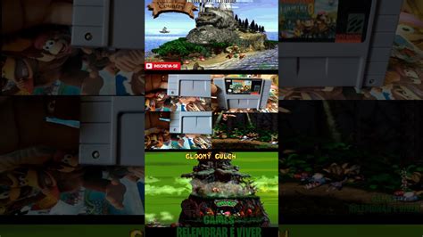 Trilogia Donkey Kong Super Nintendo Fitas Dk E Snes Shorts