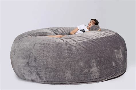 Giant Bean Bag Bed Memory Foam Big Beanbag Cozy Living Room Sofas