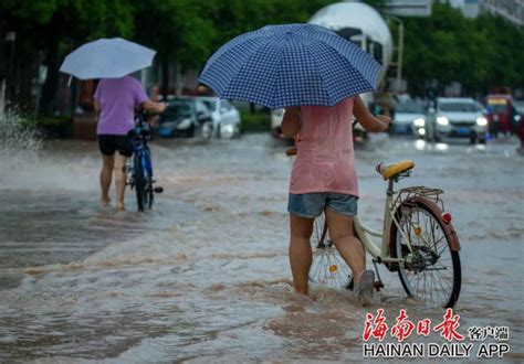 暴雨四级预警！未来一周，海南将出现两轮强降水天气腾讯新闻