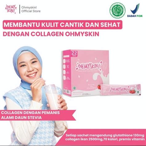 Jual OH MY SKIN COLLAGEN DRINK 22 SACHET Shopee Indonesia