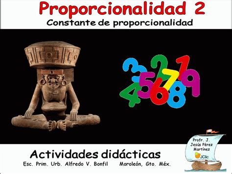 Tablas de variación proporcional directa 2 Constante de