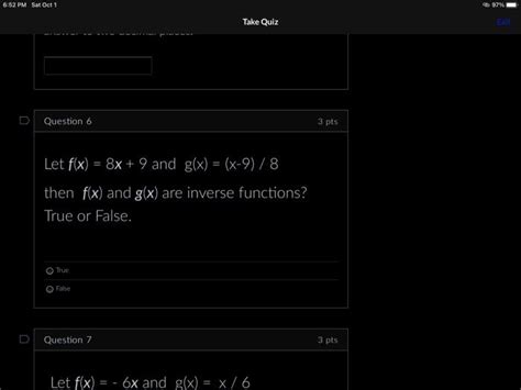 [solved] Let F X 8 X 9 And G X X 9 8 The