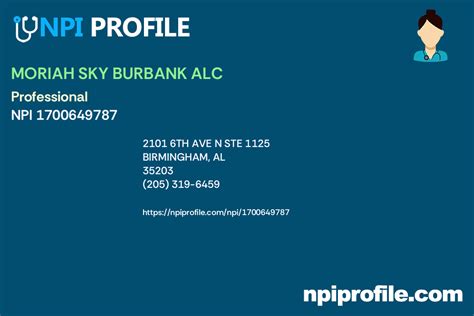 Moriah Sky Burbank Alc Npi Counselor In Birmingham Al