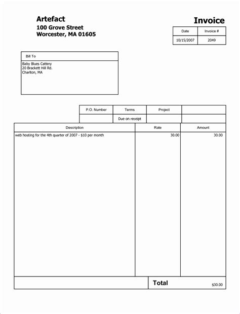 6 Australian Invoice Template Excel Excel Templates