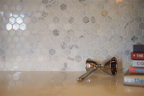 Calacatta Gold Hexagon Mosaic Tile Msi Surfaces