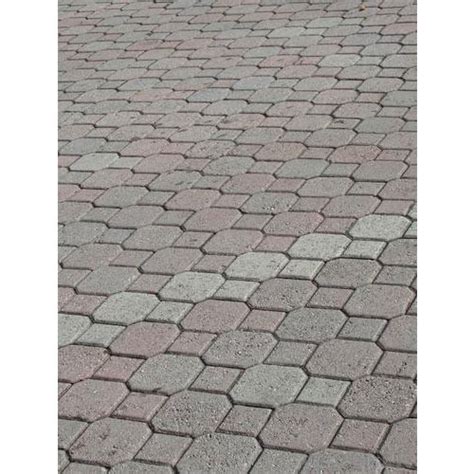 Concrete Interlocking Paver Tile For Flooring Thickness 50 60 Mm